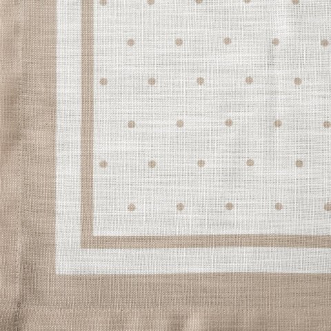 OBRUS SUMMER15 90 X 90 CM NATURALNY