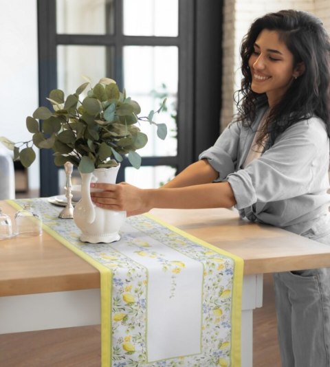 OBRUS SUMMER16 40 X 140 CM JASNOKREMOWY