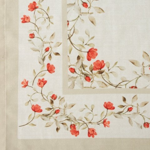 OBRUS SUMMER17 90 X 90 CM KREMOWY