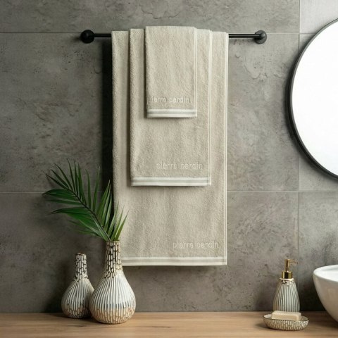 RĘCZNIK PIERRE CARDIN ROCCO 50 X 90 CM BEŻOWY