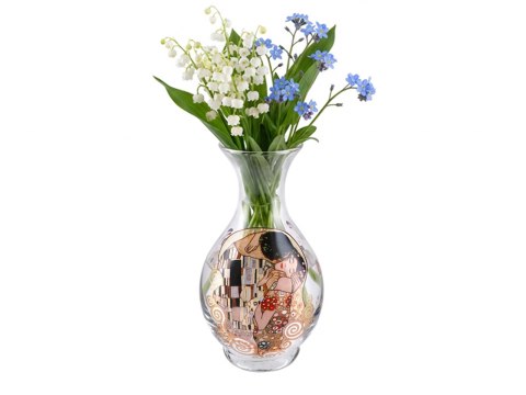 Wazonik szklany - G. Klimt, Pocałunek