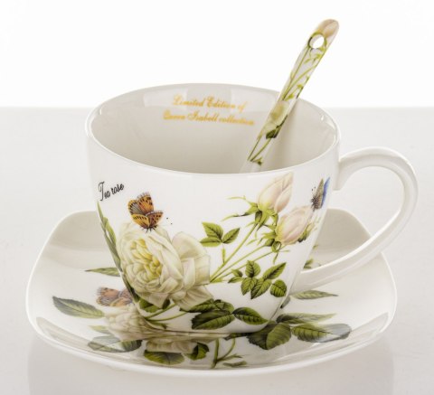 Filiżanka Z Podstawką I Łyżeczką 250 Ml