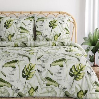 KOMPLET POŚCIELI BAWEŁNIANEJ ELLEN 140 X 200 CM BIAŁY