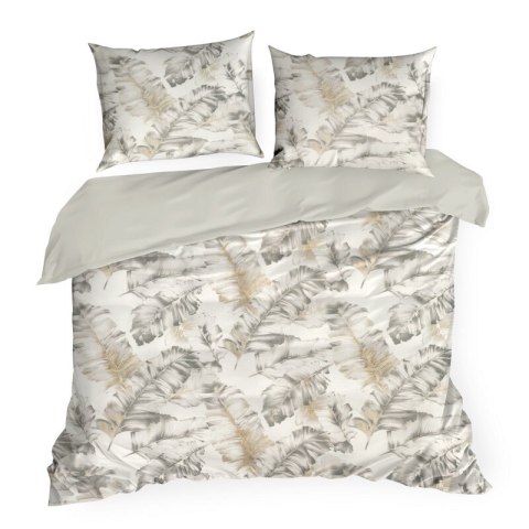 KOMPLET POŚCIELI BAWEŁNIANEJ LAYLA 140 X 200 CM BIAŁY