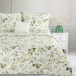 KOMPLET POŚCIELI BAWEŁNIANEJ MILI 160 X 200 CM BIAŁY