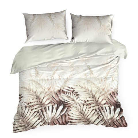 KOMPLET POŚCIELI BAWEŁNIANEJ NESSA 140 X 200 CM BIAŁY