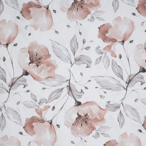 KOMPLET POŚCIELI BAWEŁNIANEJ NICKY 140 X 200 CM BIAŁY