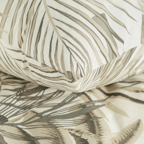 KOMPLET POŚCIELI BAWEŁNIANEJ NINA 220 X 200 CM BEŻOWY