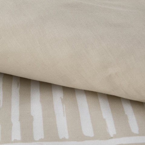 KOMPLET POŚCIELI SATYNOWEJ SPRING 80 220 X 200 CM BEŻOWY