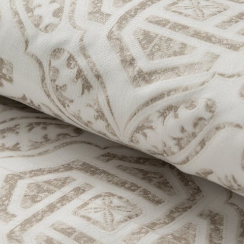 KOMPLET POŚCIELI SATYNOWEJ SPRING100 220 X 200 CM CIEMNOBEŻOWY