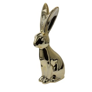 KRÓLIK CERAMICZNY ZŁOTY MAŁY