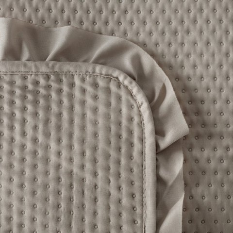 NARZUTA D91 FALBANKA 170 X 210 CM CIEMNOBEŻOWY