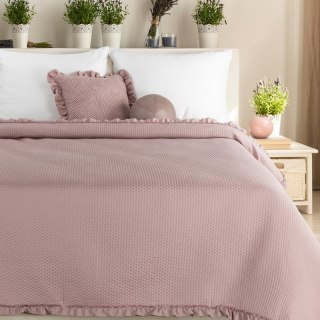 NARZUTA D91 FALBANKA 170 X 210 CM PUDROWY