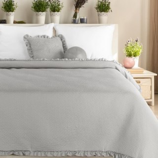 NARZUTA D91 FALBANKA 170 X 210 CM SREBRNY