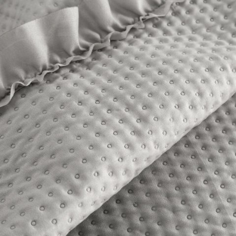 NARZUTA D91 FALBANKA 170 X 210 CM SREBRNY