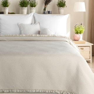 NARZUTA D91 FALBANKA 240 X 220 CM BEŻOWY