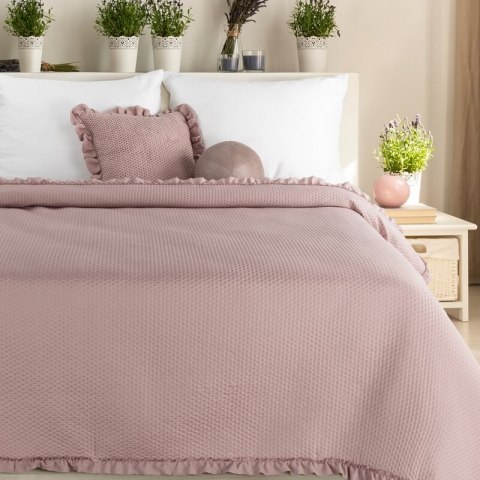 NARZUTA D91 FALBANKA 240 X 220 CM PUDROWY