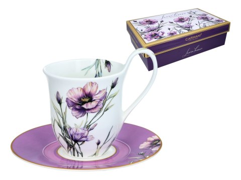 Filiżanka ze spodkiem - L. Lozano, Lady`s Floral Symphony (CARMANI)