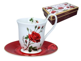 Filiżanka ze spodkiem - L. Lozano, Lady`s Floral Symphony (CARMANI)