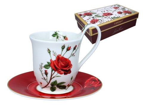 Filiżanka ze spodkiem - L. Lozano, Lady`s Floral Symphony (CARMANI)