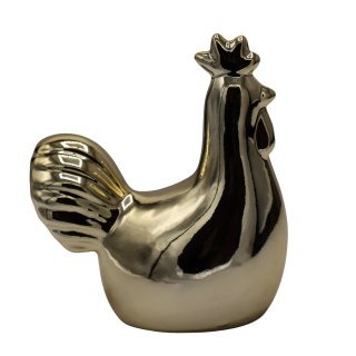KOGUT CERAMICZNY ZŁOTY MAŁY