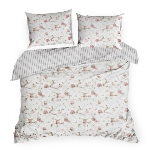 KOMPLET POŚCIELI SATYNOWEJ RAYA2 140 X 200 CM BIAŁY