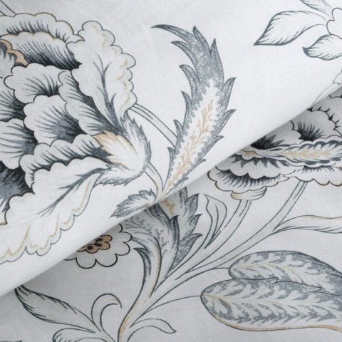 KOMPLET POŚCIELI SATYNOWEJ SPRING 83 140 X 200 CM BIAŁY