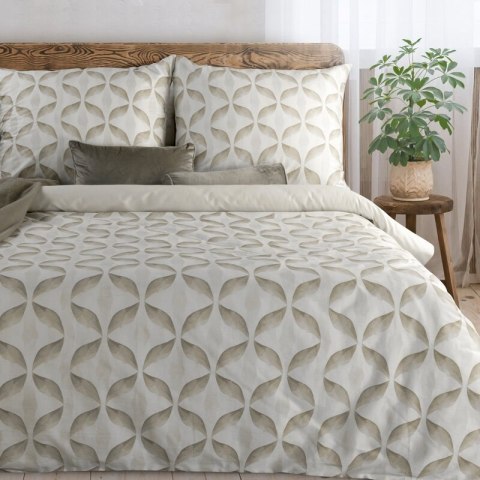 KOMPLET POŚCIELI SATYNOWEJ SPRING103 140 X 200 CM BEŻOWY