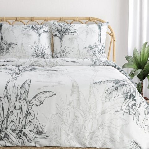 KOMPLET POŚCIELI SATYNOWEJ SPRING104 160 X 200 CM BIAŁY