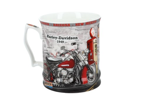 Kubek - Motocykl w puszce Harley Davidson 1952r (CARMANI)