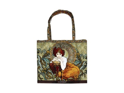 Torba śniadaniowa - A. Mucha, Kamienie szlachentne Topaz i Szmaragd (CARMANI)