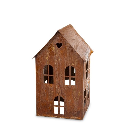 Dekoracja Metalowa Domek