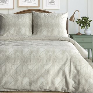 KOMPLET POŚCIELI BAWEŁNIANEJ ADELL 160 X 200 CM BEŻOWY