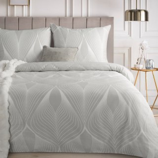 KOMPLET POŚCIELI SATYNOWEJ SPRING 88 220 X 200 CM JASNOSZARY