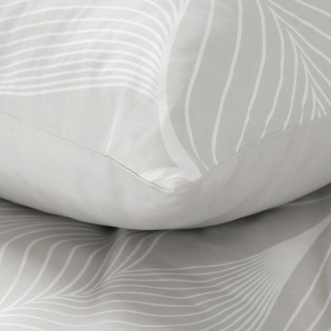 KOMPLET POŚCIELI SATYNOWEJ SPRING 88 220 X 200 CM JASNOSZARY