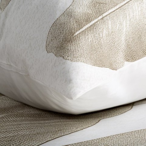 KOMPLET POŚCIELI SATYNOWEJ SPRING102 220 X 200 CM CIEMNOBEŻOWY