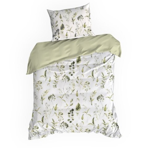 KOMPLET POŚCIELI SATYNOWEJ SPRING105 220 X 200 CM OLIWKOWY