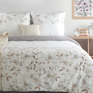 KOMPLET POŚCIELI SATYNOWEJ SPRING106 160 X 200 CM POPIELATY