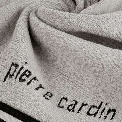 KOMPLET RĘCZNIKÓW 3 SZT ROCCO 40 X 34 X 9 CM SREBRNY