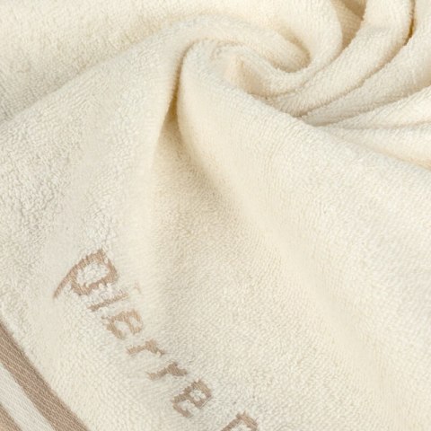 KOMPLET RĘCZNIKÓW 3 SZT ROCCO 40 X 34 X 9 CM KREMOWY