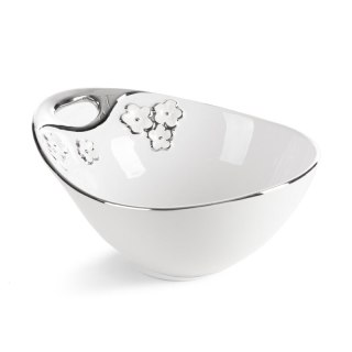 MISA DEKORACYJNA ARIANA 23 X 17 X 10 CM BIAŁY