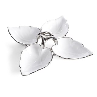 MISA DEKORACYJNA DONA (02) 25 X 7 X 5 CM BIAŁY