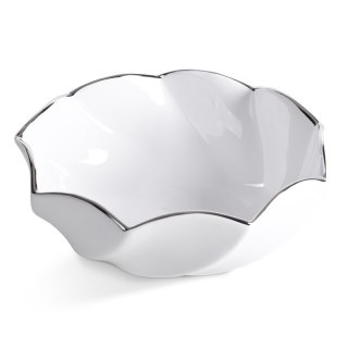 MISA DEKORACYJNA MELIA (01) O 25 X 10 CM BIAŁY