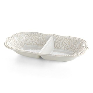 PATERA DEKORACYJNA VENUS (02) 24 X 13 X 4 CM KREMOWY