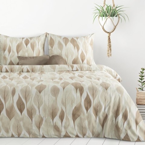 POŚCIEL D91 DAFNE 160 X 200 CM BRĄZOWY