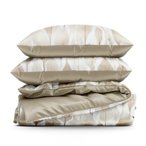 POŚCIEL D91 DAFNE 160 X 200 CM BRĄZOWY