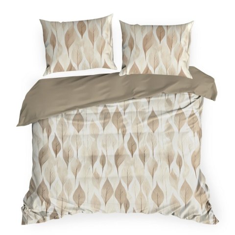 POŚCIEL D91 DAFNE 160 X 200 CM BRĄZOWY