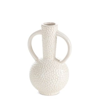 WAZON DEKORACYJNY ALEXA (03) O 15 X 24 CM KREMOWY