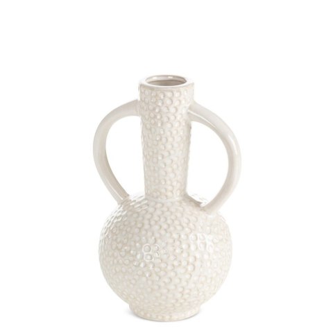 WAZON DEKORACYJNY ALEXA (03) O 15 X 24 CM KREMOWY