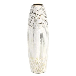 WAZON DEKORACYJNY ANDREA (03) O 15 X 50 CM BIAŁY